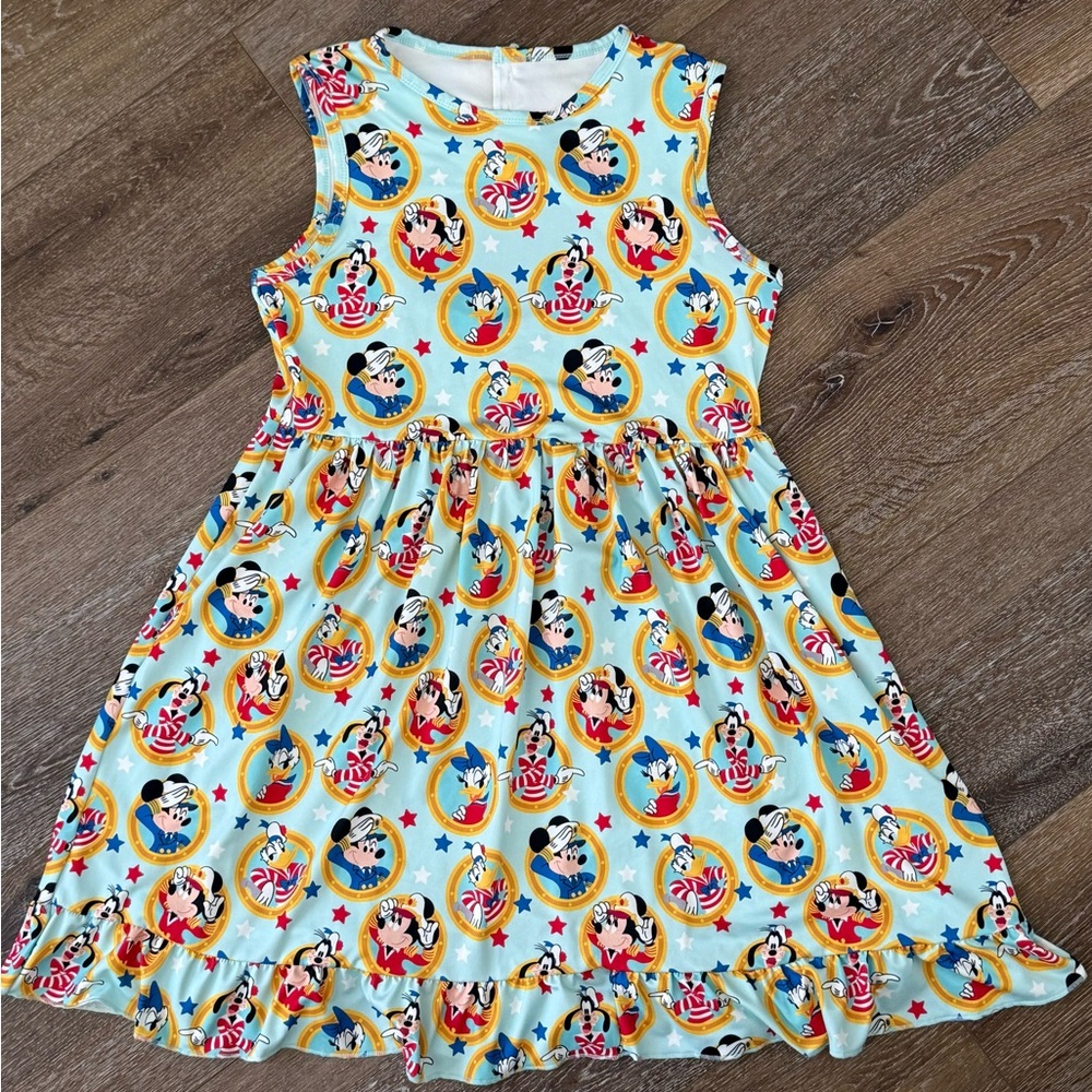 Disney Cruise Themed Womens Cut out back Dress